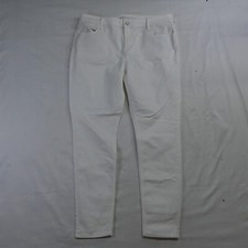 Usado, Jeans jeans stretch branco cintura média super skinny Old Navy 16 comprar usado  Enviando para Brazil
