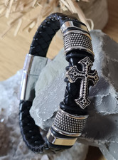 Armband herren lederarmband gebraucht kaufen  Buchen (Odenwald)