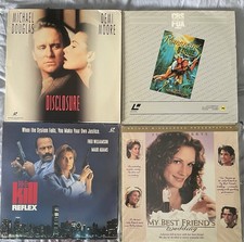 Laserdisc bundle movies for sale  SALTASH