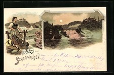 Lithographie schaffhausen mäd gebraucht kaufen  Berlin