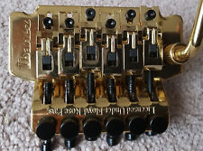 Usado, IBANEZ Floyd Rose Lic OURO Tremolo PONTE 6 cordas com braço Whammy Bar **BOM** comprar usado  Enviando para Brazil