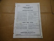 1961 evinrude starflite for sale  Georgetown