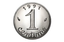 Centime épi 1991 d'occasion  Lézardrieux