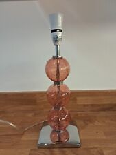 Crackled glass table for sale  GLOUCESTER