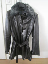 Veste longue cuir d'occasion  Bry-sur-Marne