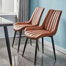 Brown dining chairs for sale  LICHFIELD