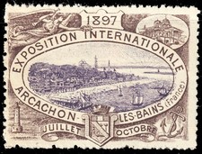 1897 belle vignette d'occasion  Saint-Jean-d'Angély