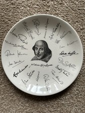 Shakespeare plate. signed for sale  COVENTRY