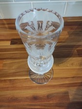 24cm crystal vase for sale  DURHAM