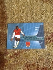 Cartão de futebol americano Thierry Henry 2000-2001 Futera FX Sharp Shooter Arsenal #23 comprar usado  Enviando para Brazil