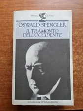 Oswald spengler tramonto usato  Lodi