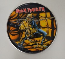 Usado, IRON MAIDEN ASSINADO VINY DRUM HEAD NICKO MCBRAIN PEDAÇO DE MENTE FOTO PROVA EXATA comprar usado  Enviando para Brazil