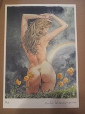 Manara stampa firmata usato  Mascali