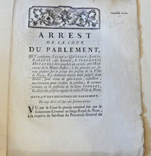 Niort 1775 order d'occasion  Expédié en Belgium