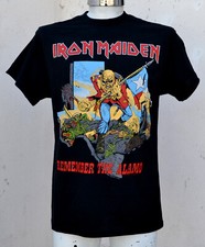 Camisa Iron Maiden lembra o Álamo dano cerebral No Texas Texas Tour 83 Reissue comprar usado  Enviando para Brazil