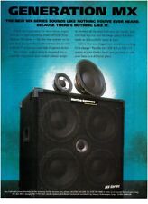 1995 HARTKE MX-410 amplificador amplificador de baixo anúncio impresso vintage  comprar usado  Enviando para Brazil