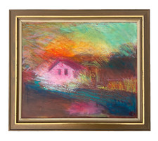 Vintage oil pastel for sale  BARNSLEY