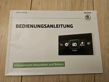 Bedienungsanleitung skoda info gebraucht kaufen  Seelze