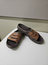 Crocs sliders brown for sale  PLYMOUTH