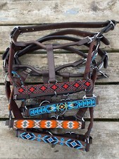 Leather horse halter for sale  Newport