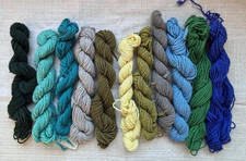 100 wool worsted for sale  WELLS