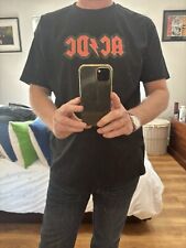 Acdc shirt black for sale  WOLVERHAMPTON