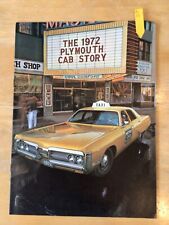 1972 plymouth cab for sale  RUSHDEN