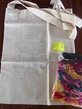 Tote bag embroider for sale  CAMBERLEY