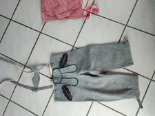 Trachtenlederhose kinder leder gebraucht kaufen  Malsch
