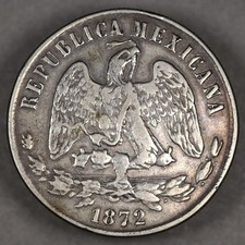 1872 mexico silver for sale  Tremont