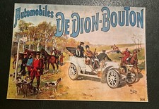 Dion bouton postcard d'occasion  Expédié en Belgium