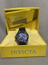 Usado, Invicta Signature II relógio de quartzo masculino 7440 mostrador azul poliuretano preto 53mm N comprar usado  Enviando para Brazil