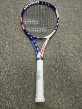  NOS Babolat Pure Aero 2016 bandeira dos EUA edição. Raquete de tênis Star 4 1/4 G2 comprar usado  Enviando para Brazil
