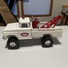 Usado, Tonka Wrecker 1965 caminhão original com elevação personalizada e pneus de borracha Firestone L@@K comprar usado  Enviando para Brazil