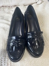 Ladies navyblock heel for sale  LONDON