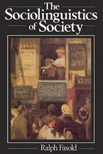 Sociolinguistics society fasol for sale  UK