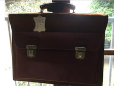 Cartable ancien cuir d'occasion  Saint-Malo