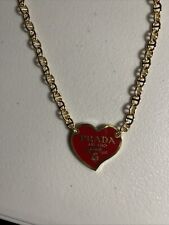 Prada red heart for sale  Northville