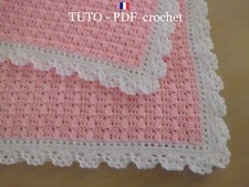 Pdf crochet couverture d'occasion  Billom