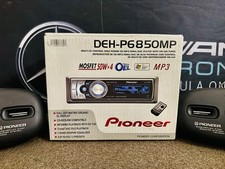 Receptor de CD rádio de carro PIONEER DEH-P6850MP MP3/WMA Bluetooth mod display golfinho , usado comprar usado  Enviando para Brazil