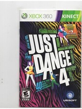 Just Dance 4 Xbox 360 SOMENTE MANUAL Autêntico SEM RASTREAMENTO, usado comprar usado  Enviando para Brazil