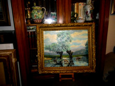 Superbe tableau impressionnist d'occasion  Mont-Saint-Aignan
