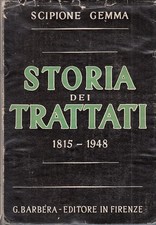 Storia dei trattati usato  Italia