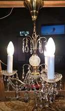 Lustre pampilles cristal d'occasion  Audincourt