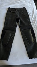 Leather motorcycle trousers for sale  CREWE