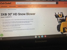 Cub cadet 30hd for sale  Phoenix