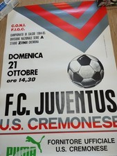 Manifesto juventus cremonese usato  Piadena Drizzona