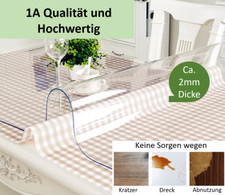 Tischfolie transparent klar gebraucht kaufen Tischfolie transparent klar gebraucht kaufen  Aalen