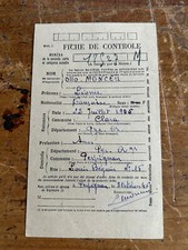 Fiche controle pyrennees d'occasion  Guéret