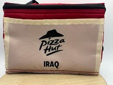 PIZZA HUT IRAQ Promocional Pequeno Refrigerador Lancheira Dobrável Isolada Vintage HTF comprar usado  Enviando para Brazil